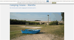 Desktop Screenshot of campingclubcesano.com